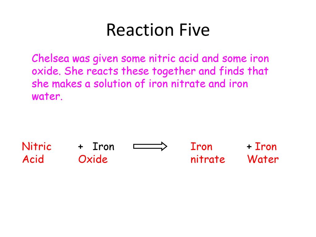 Equations and Chemical Reactions - ppt download
