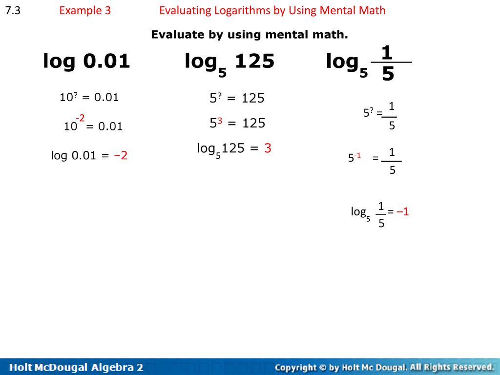 Chapter 7 Exponential And Logarithmic Functions Ppt Download