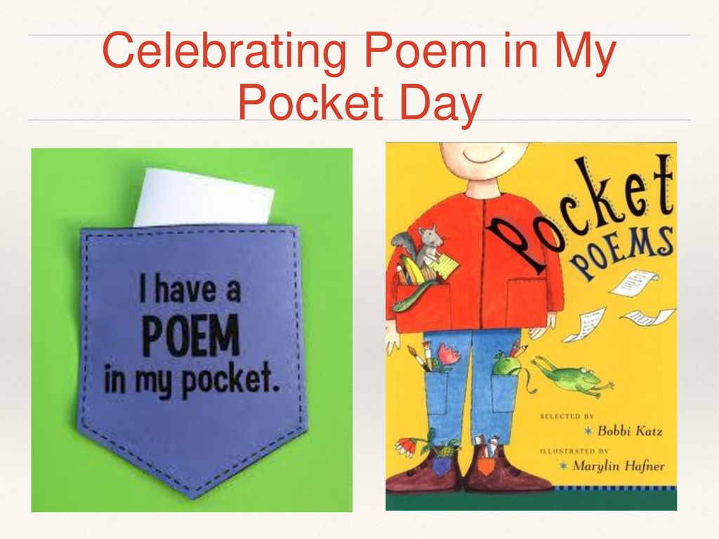 Poem In My Pocket Day 2025