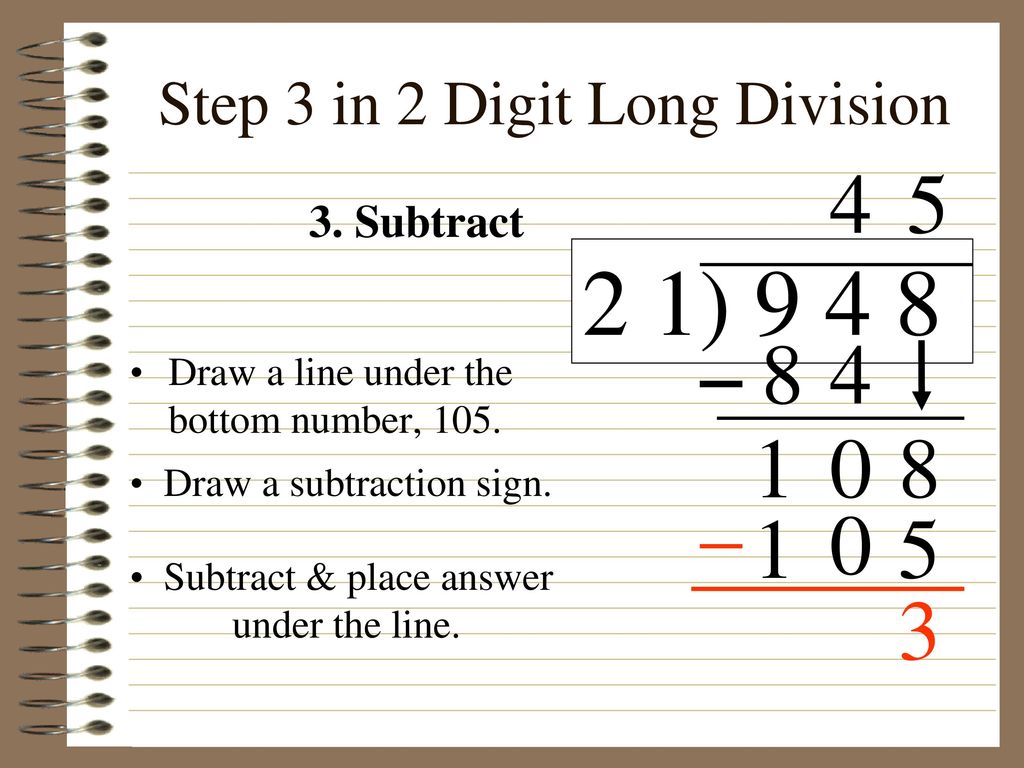Long Division With 2 Digit Divisor - Ppt Download