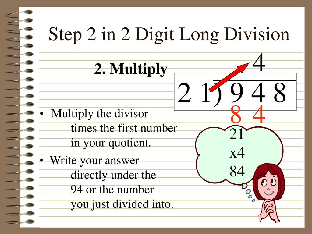 Long Division With 2 Digit Divisor - Ppt Download