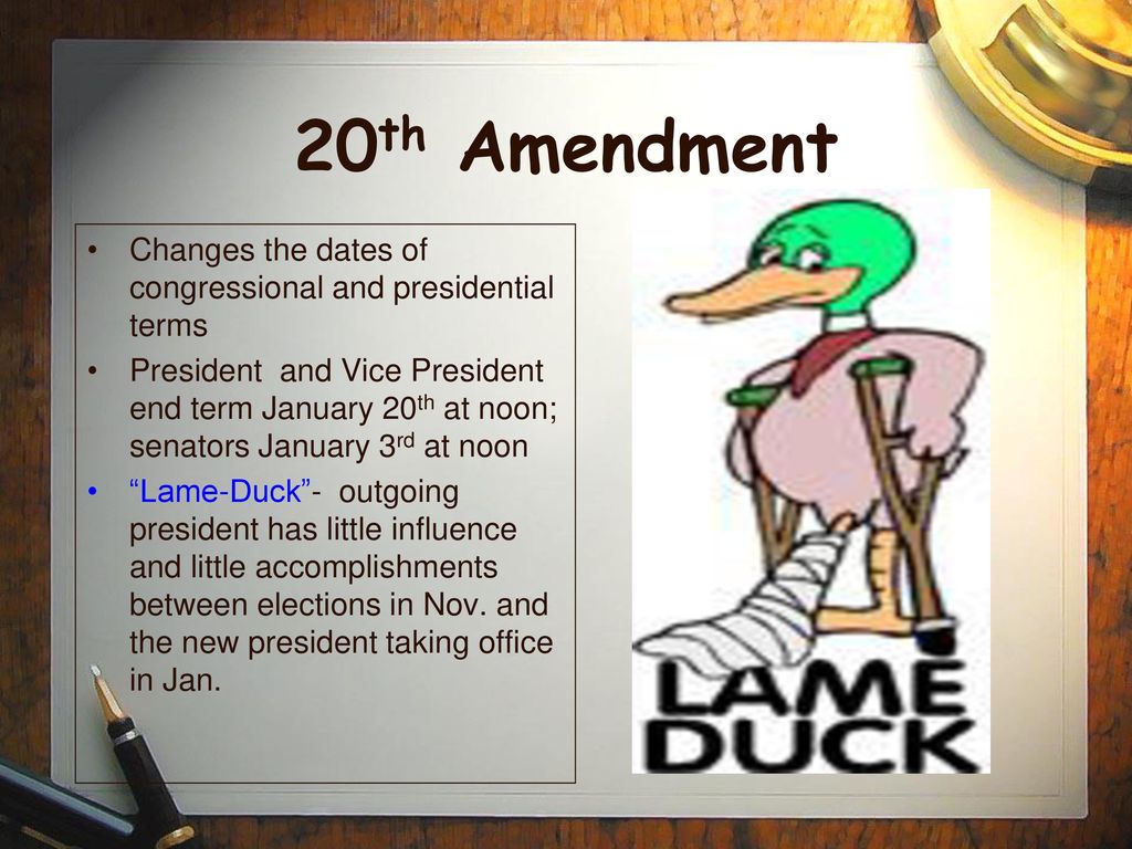 Amendments ppt download