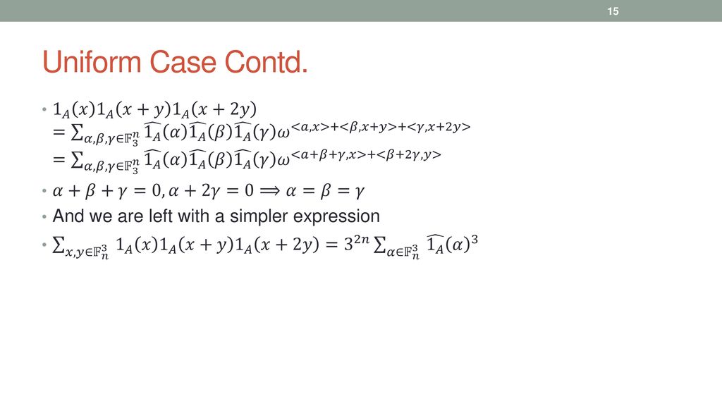 Arithmetic Progressions Ppt Download