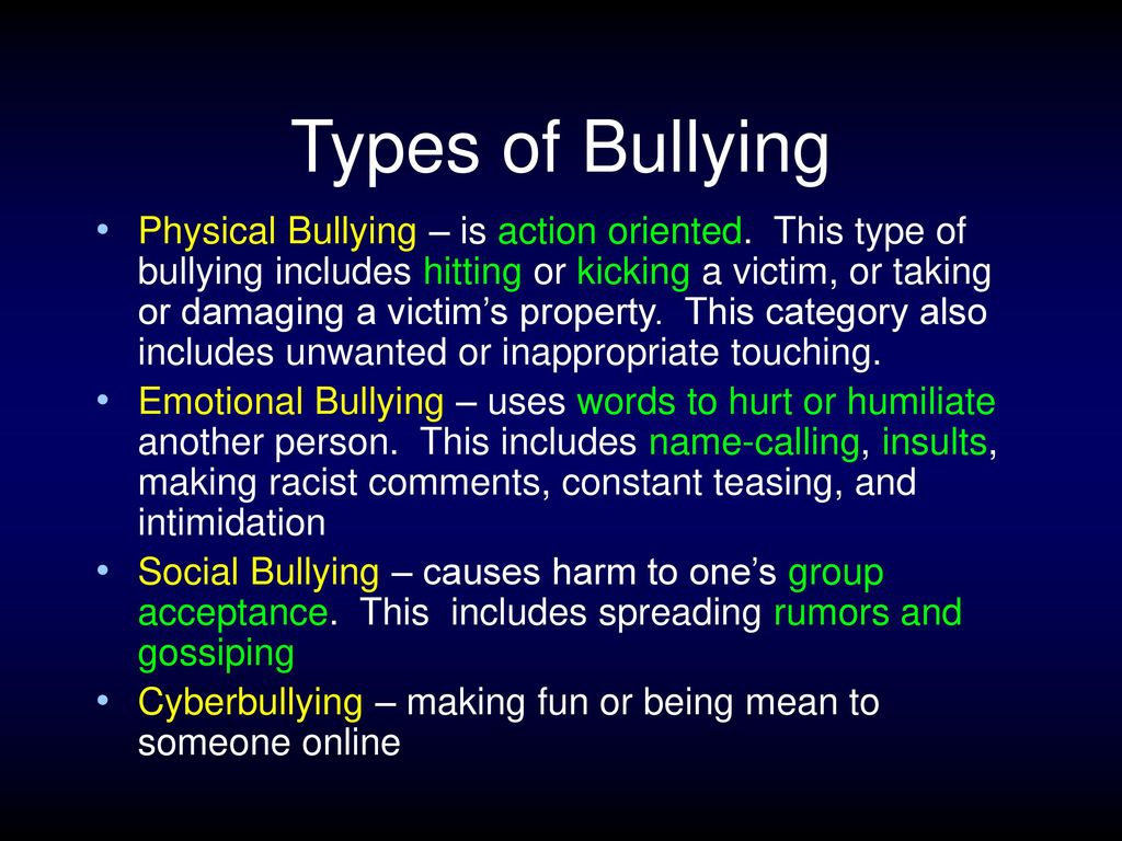 Making Schools a Bully-Free Zone - ppt download