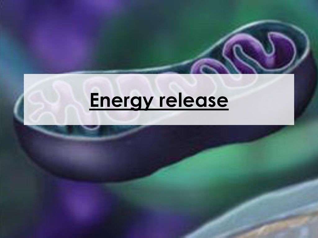 Energy release