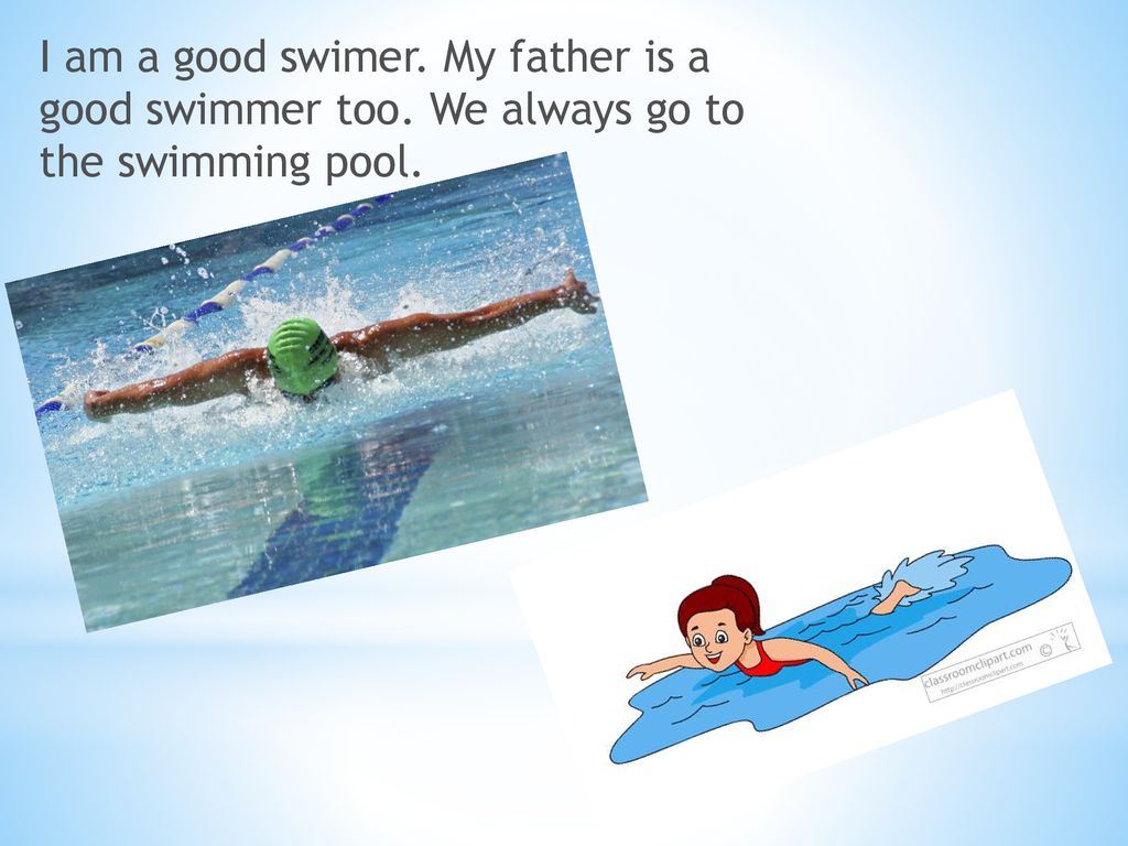 favourite sport swimming