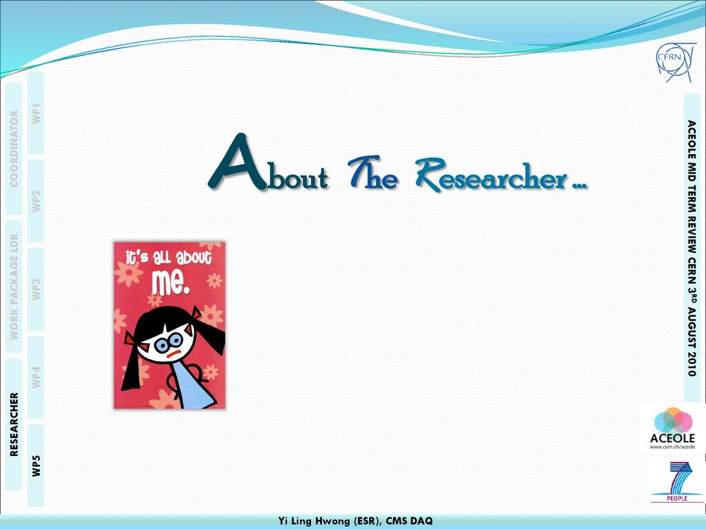 About The Researcher ...