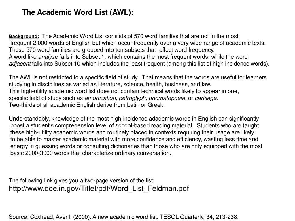 Building Academic Vocabulary Amy Benjamin Ppt Download