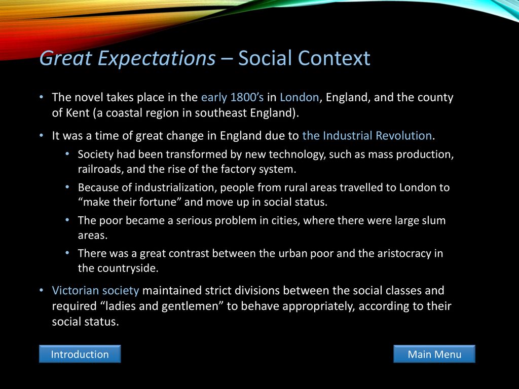 social class in great expectations