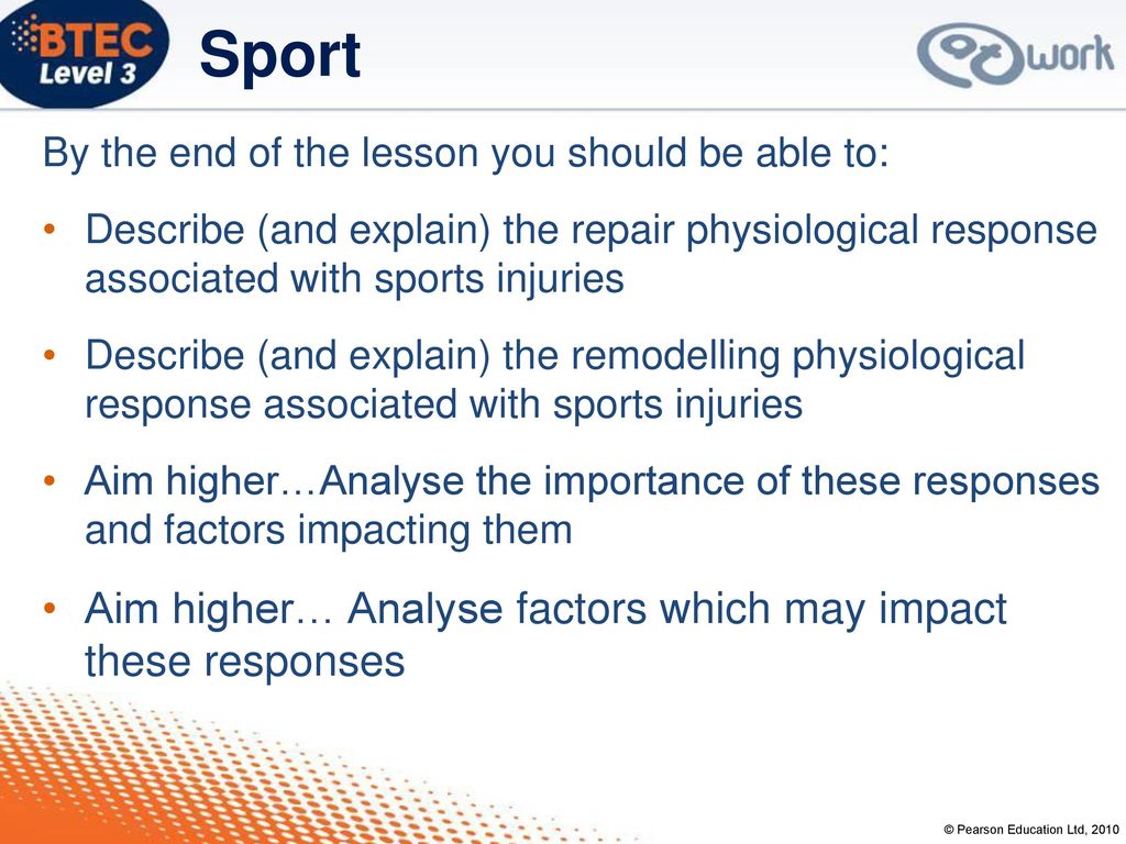 physiological responses to sports injuries