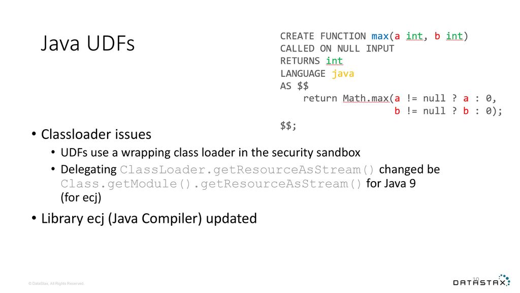 Bringing apache cassandra to jdk 9 ppt download
