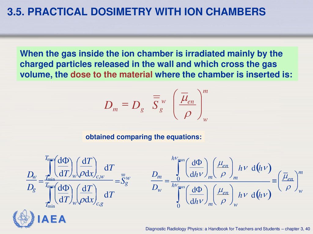 Chapter 3 Fundamentals Of Dosimetry Ppt Download