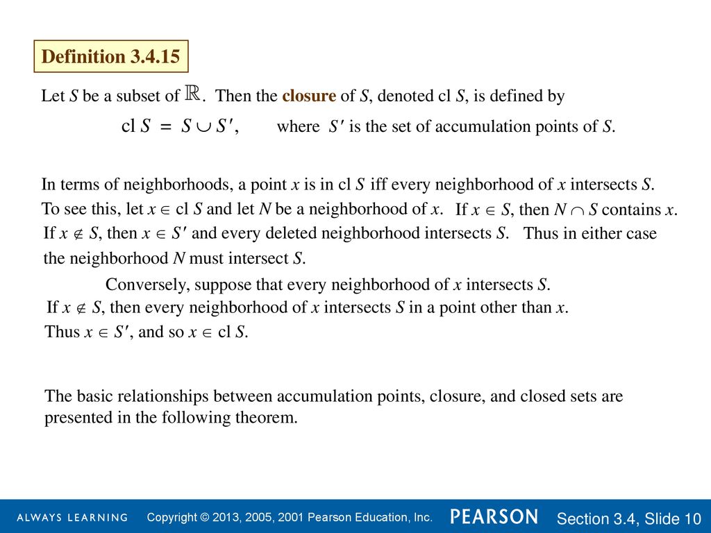 Chapter 3 The Real Numbers. - ppt download