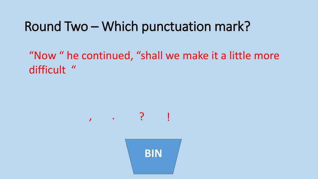 Direct Speech Punctuation Ppt Download