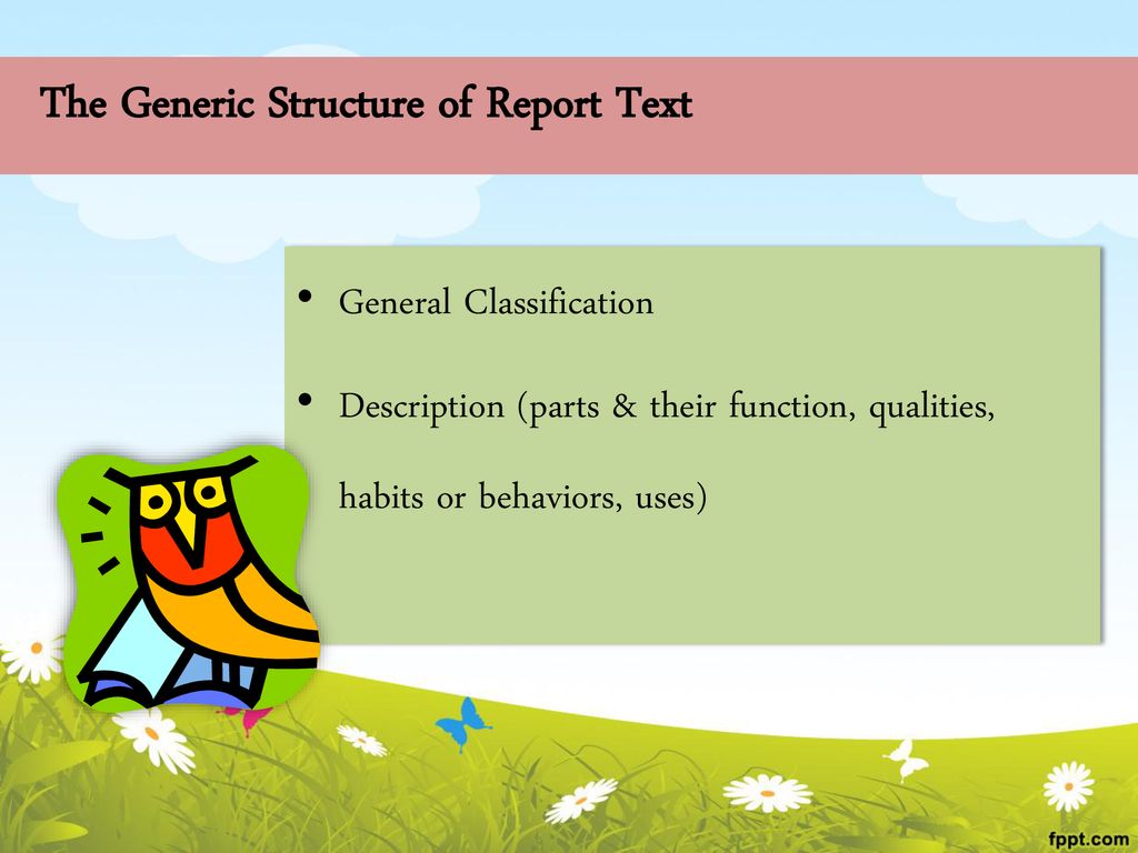 Report text ppt download