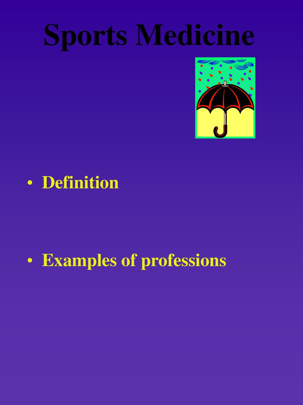 The Athletic Trainer and the Sports Medicine Team Chapter 1 ppt download
