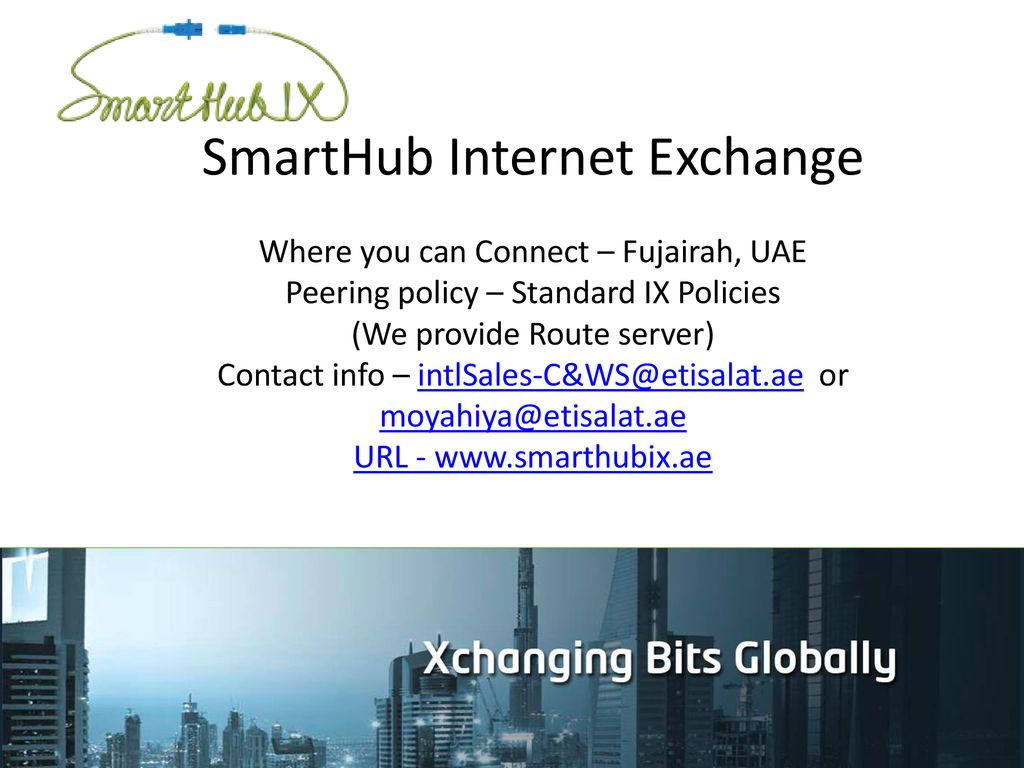 SmartHub Internet Exchange