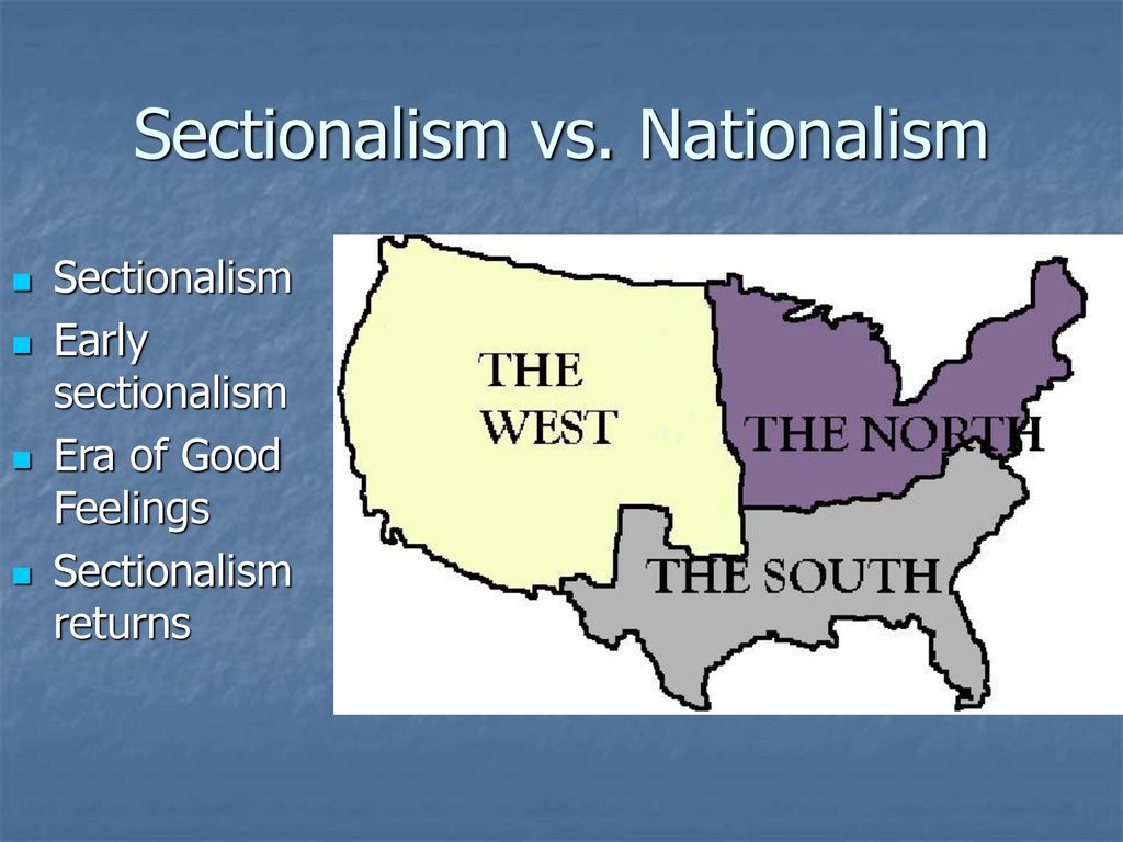 What Is Sectionalism Definition And Examples