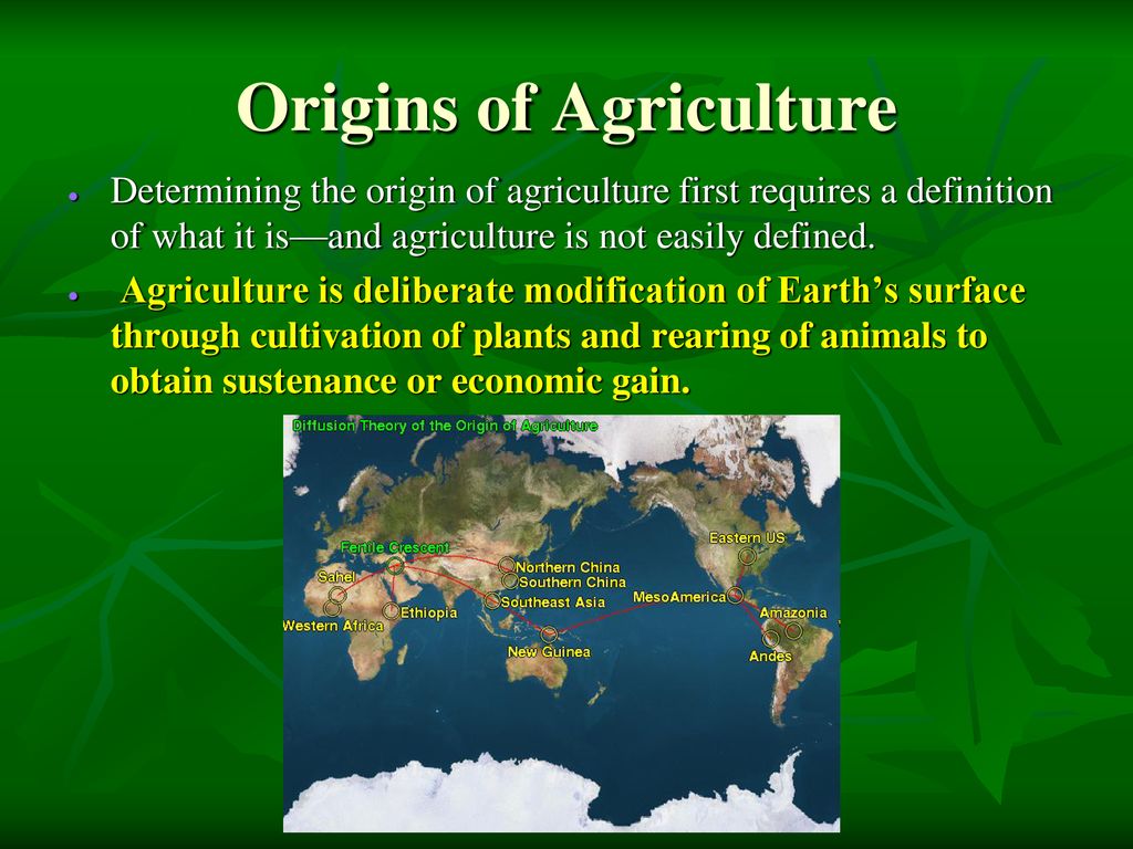 Chapter 10 Agriculture By Eugene Stanton. - Ppt Download