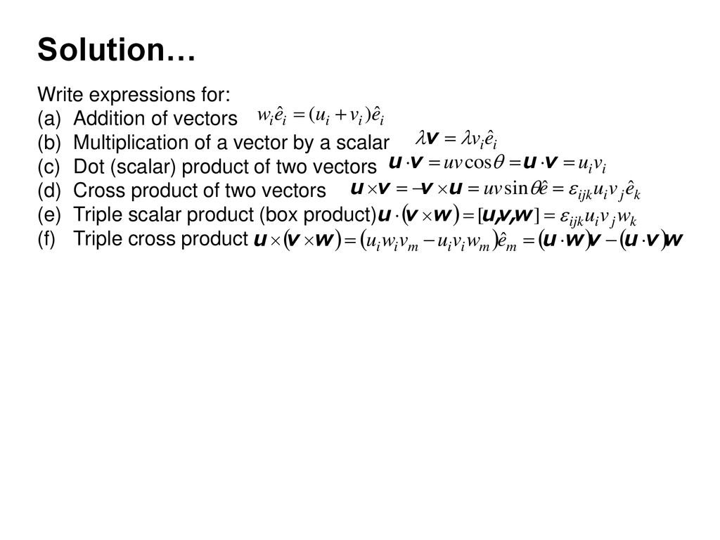 Continuum Mechanics Mth487 Ppt Download