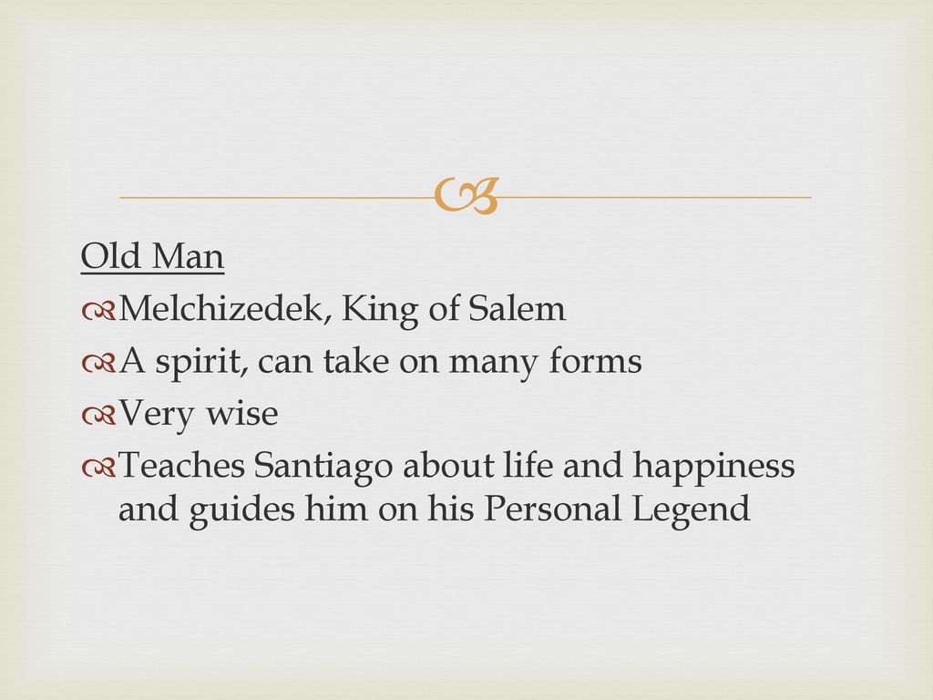 What does the alchemist teach santiago