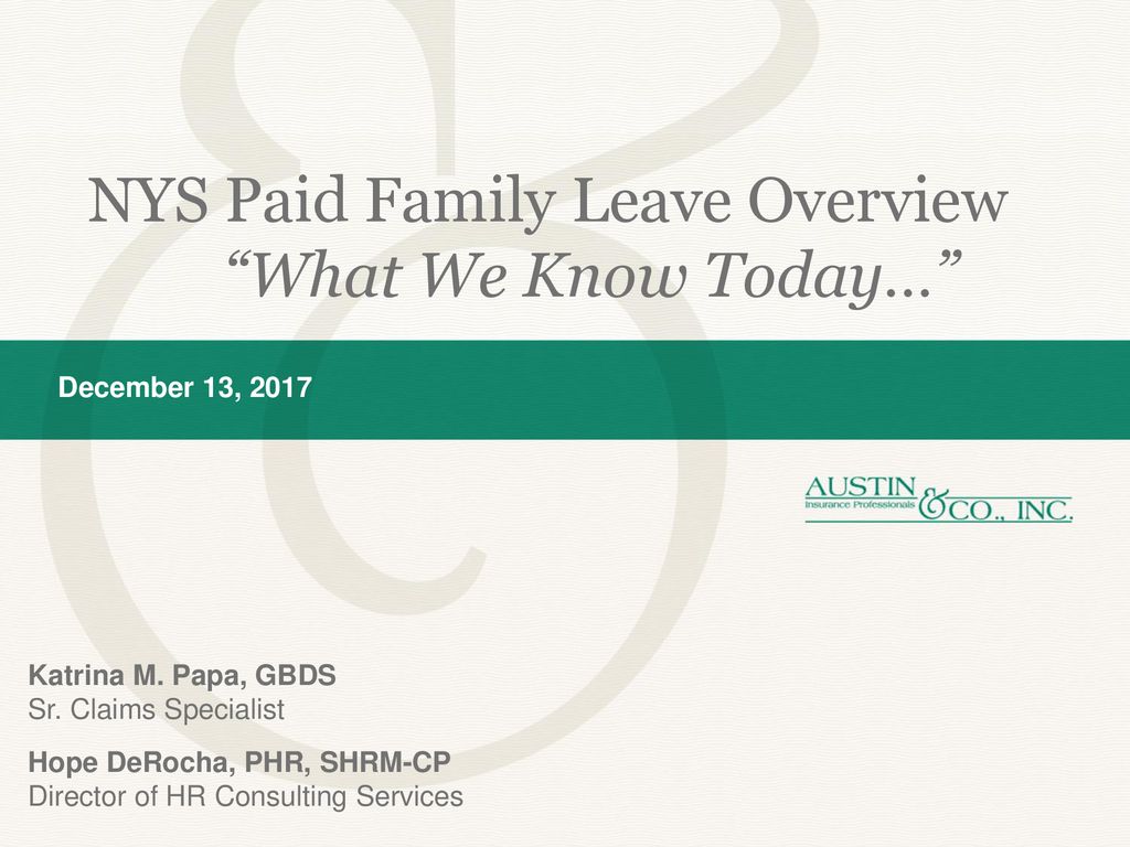 Nys Paid Family Leave 2025