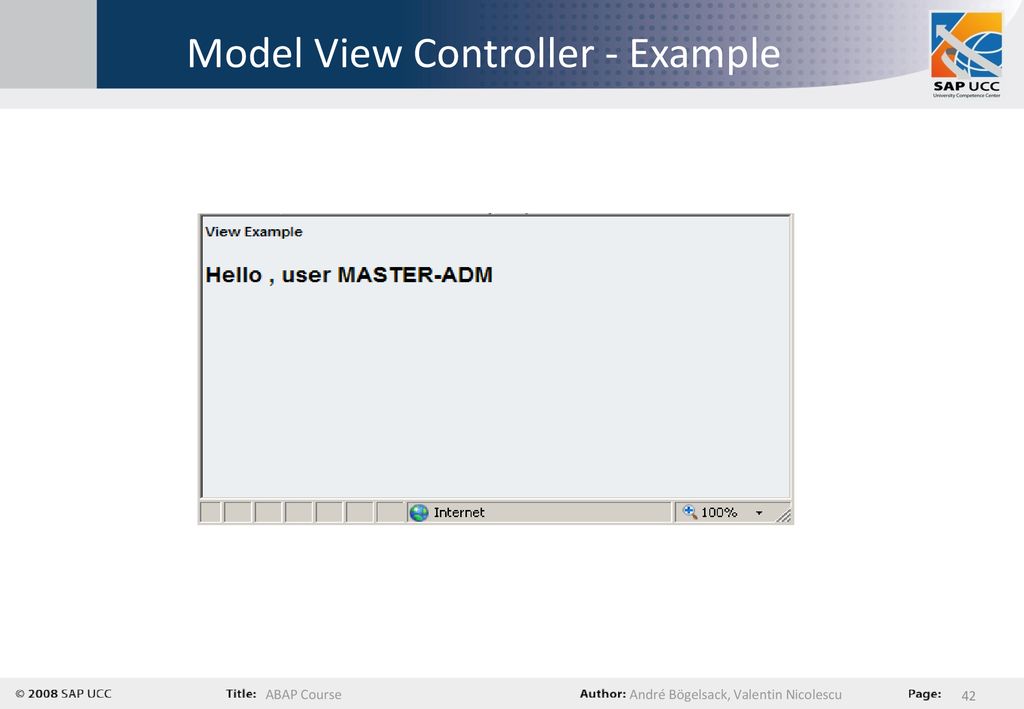 Chapter 7 – ABAP Objects and Business Server Pages - ppt download