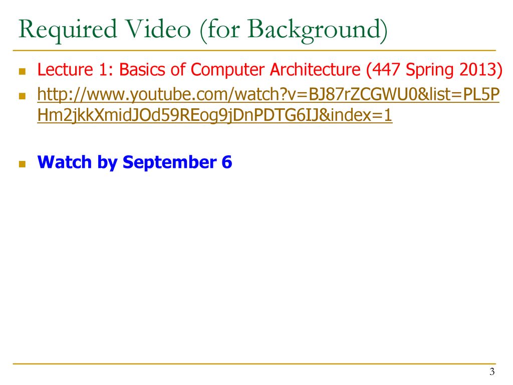 740 computer architecture first assignments to complete ppt download