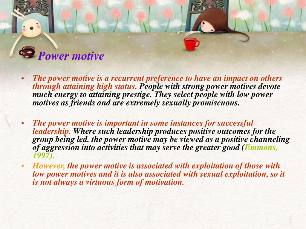 Power motive