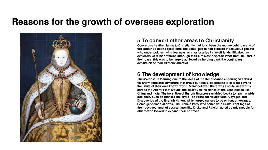 how did voyages of discovery affect elizabethan england