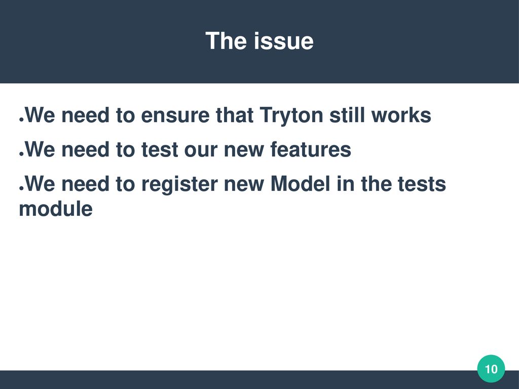 Pluggable backends in tryton ppt download