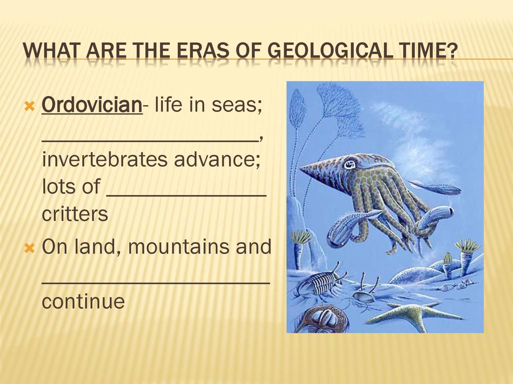 Geological history of the earth - ppt download