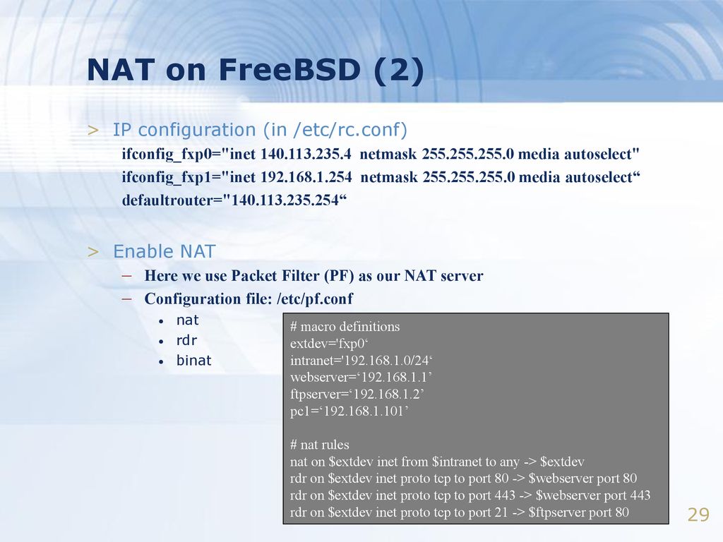 freebsd pf conf