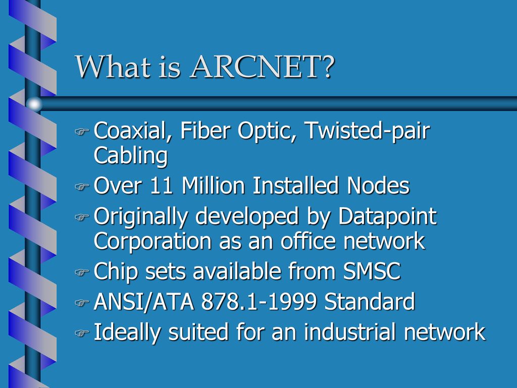 ARCNET Tutorial Contemporary Controls. - ppt download