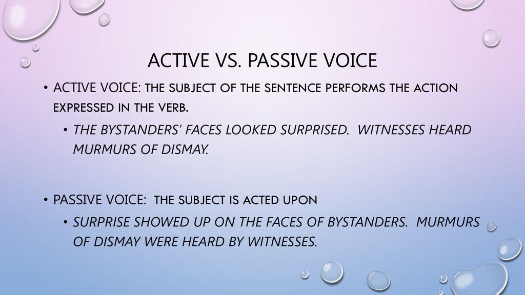 Session 11: Attending to voice and verb tense when editing - ppt download