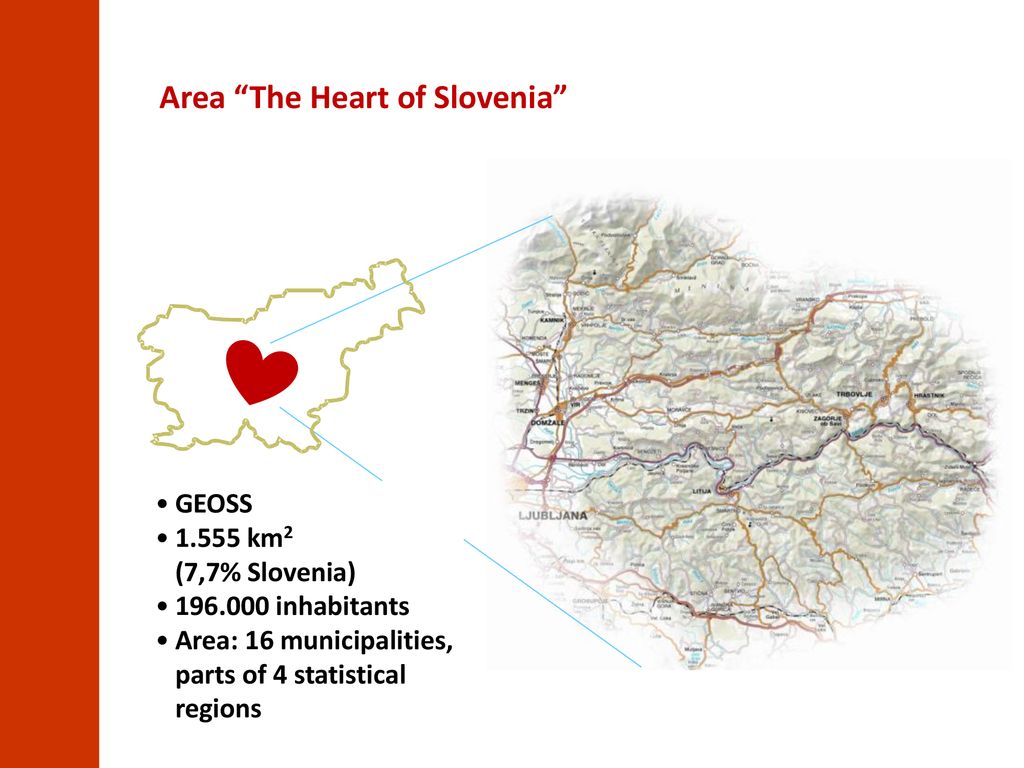 Area The Heart of Slovenia