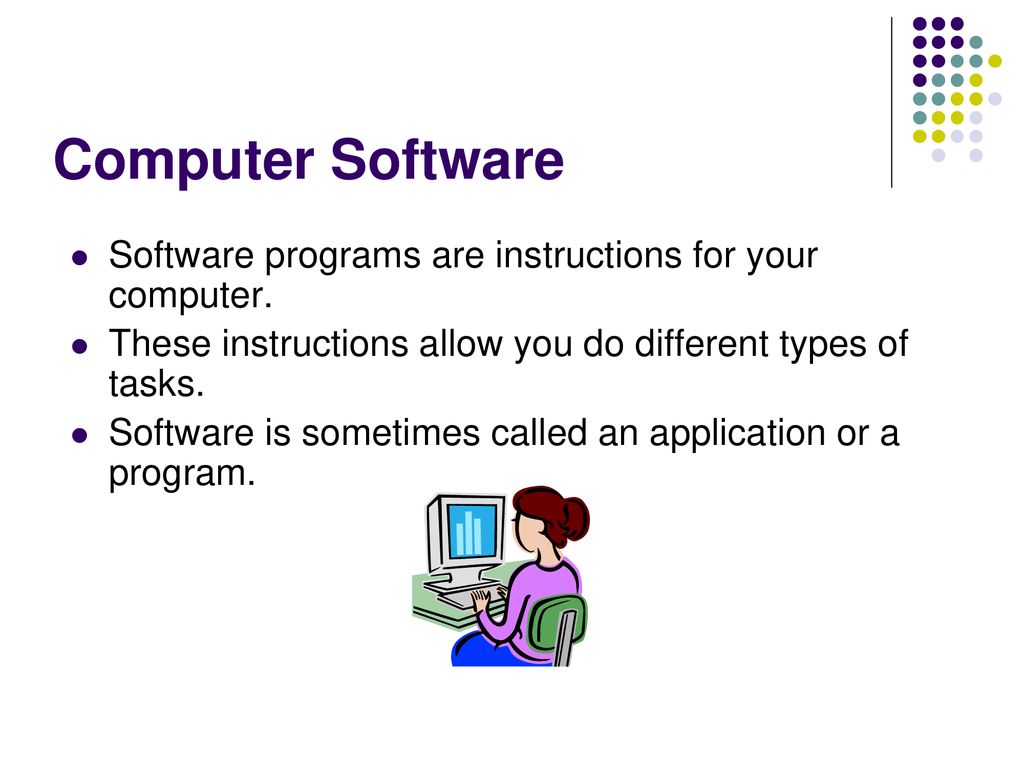 These are computers. Software is. What is software. What is Computer software. Types of Computer programs.