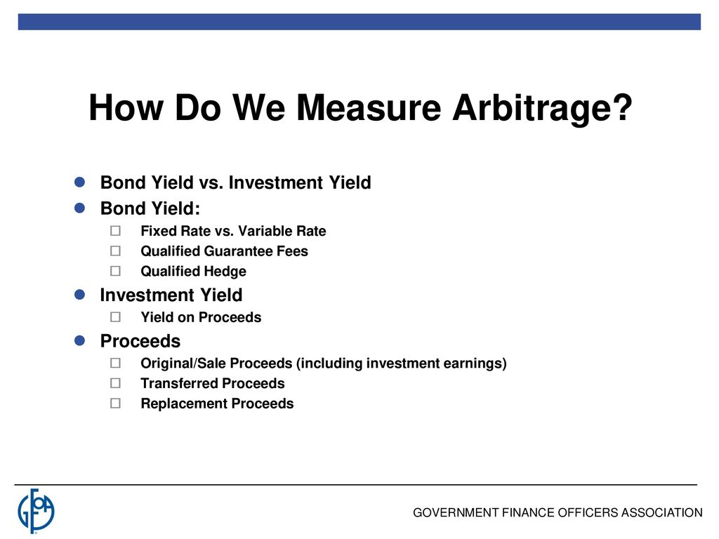 How Do We Measure Arbitrage