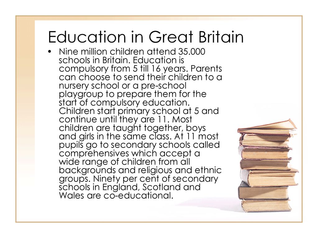 THE BRITISH EDUCATIONAL SYSTEM - ppt download