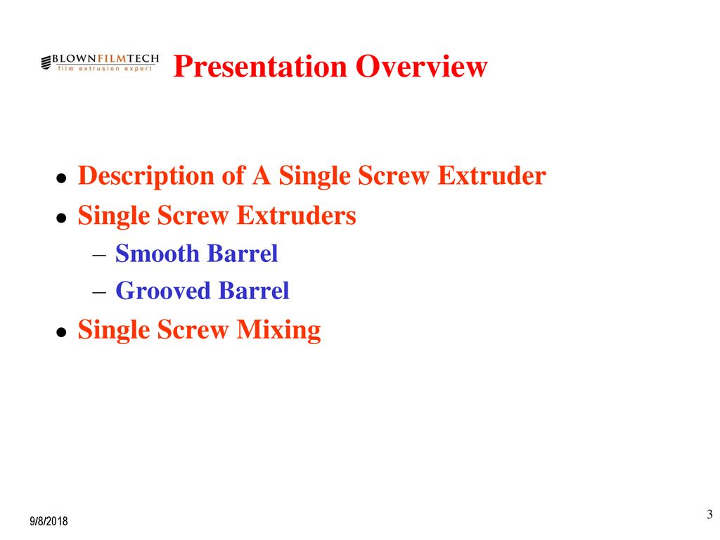 Extruders - an overview