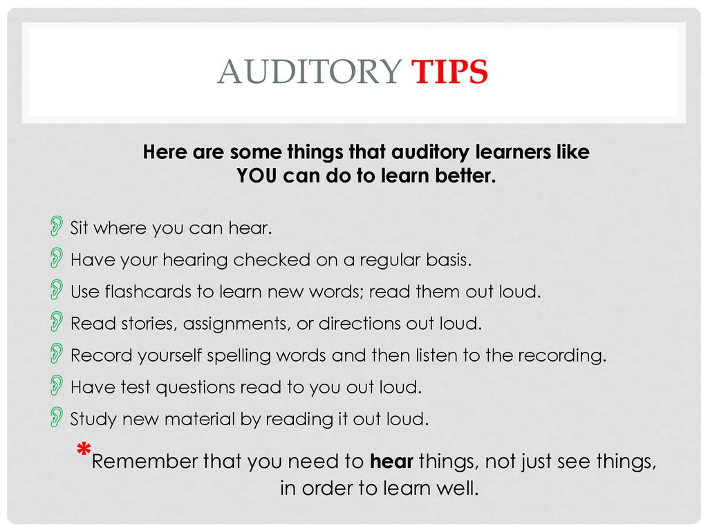 3 Ways to Teach Reading to Your Auditory Learner