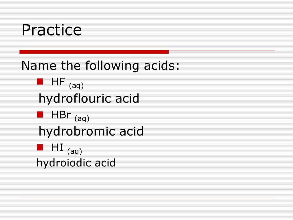 Naming Acids Bases Science 10 Ms Mcgrath Ppt Download