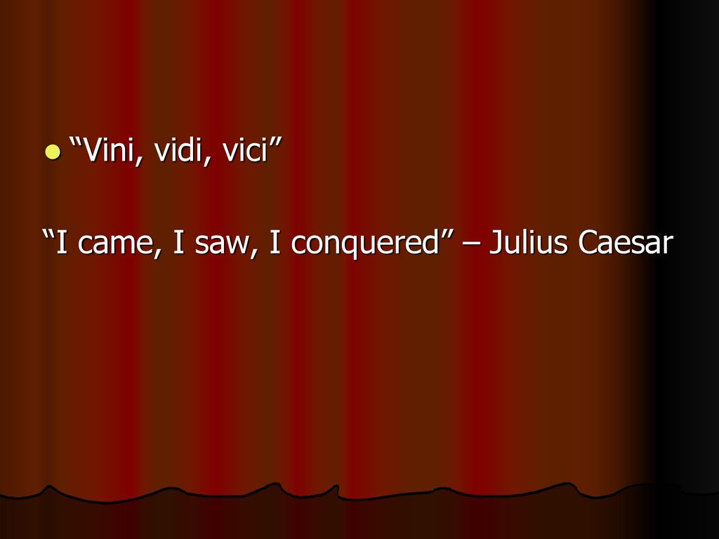 I Came I Saw I Conquered Veni Vidi Vici GIF - I Came I Saw I Conquered Veni Vidi Vici Ray Romano - Discover & Share GIFs
