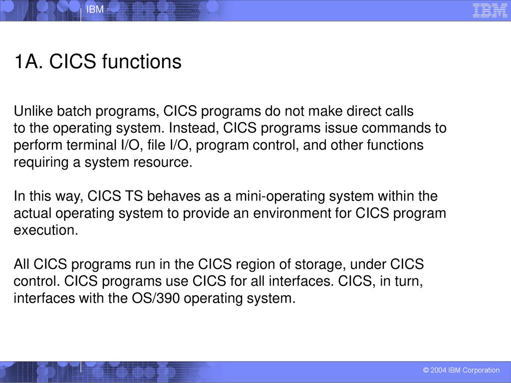 Introduction to CICS Transaction Server - ppt download