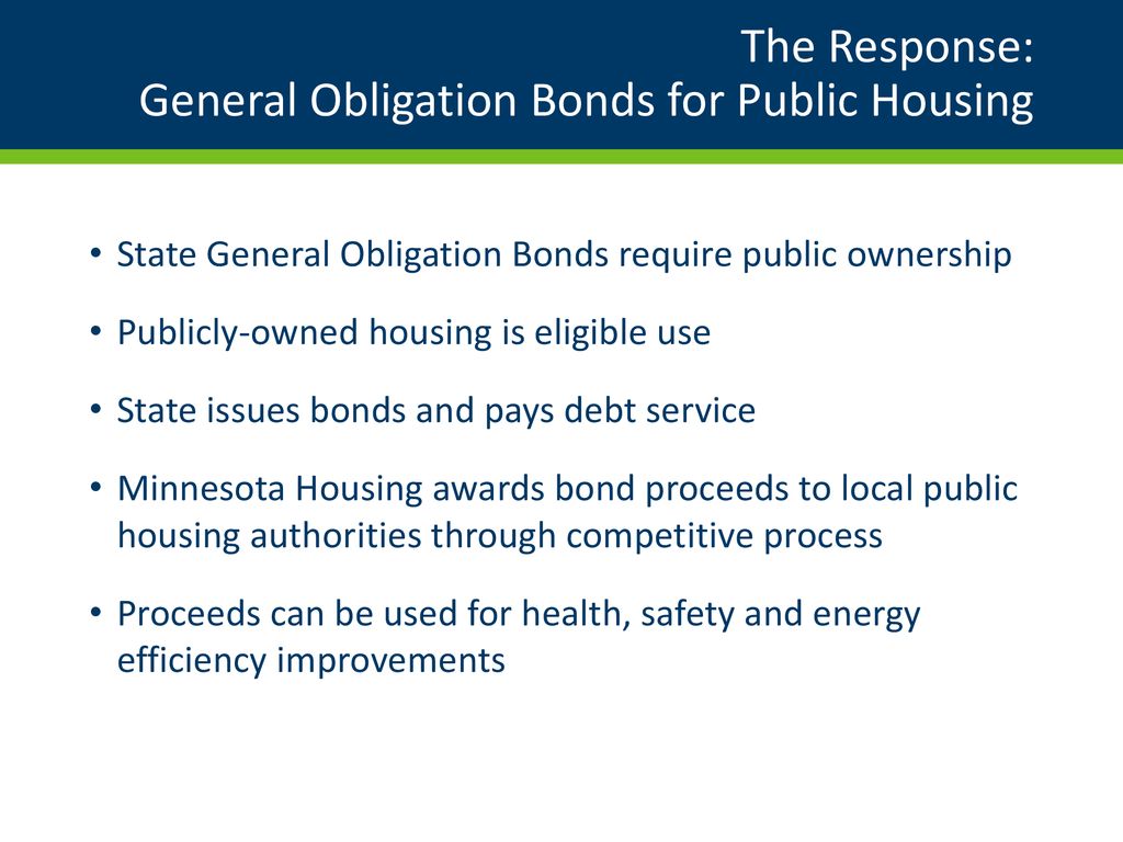 General Obligation Affordable Housing Bond