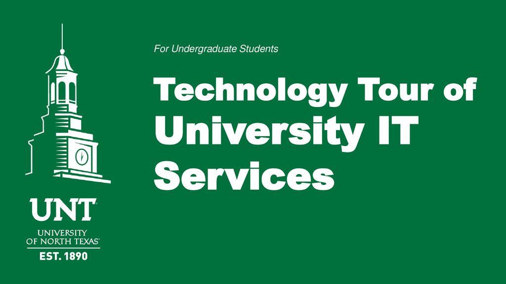 University It Services Ppt Download