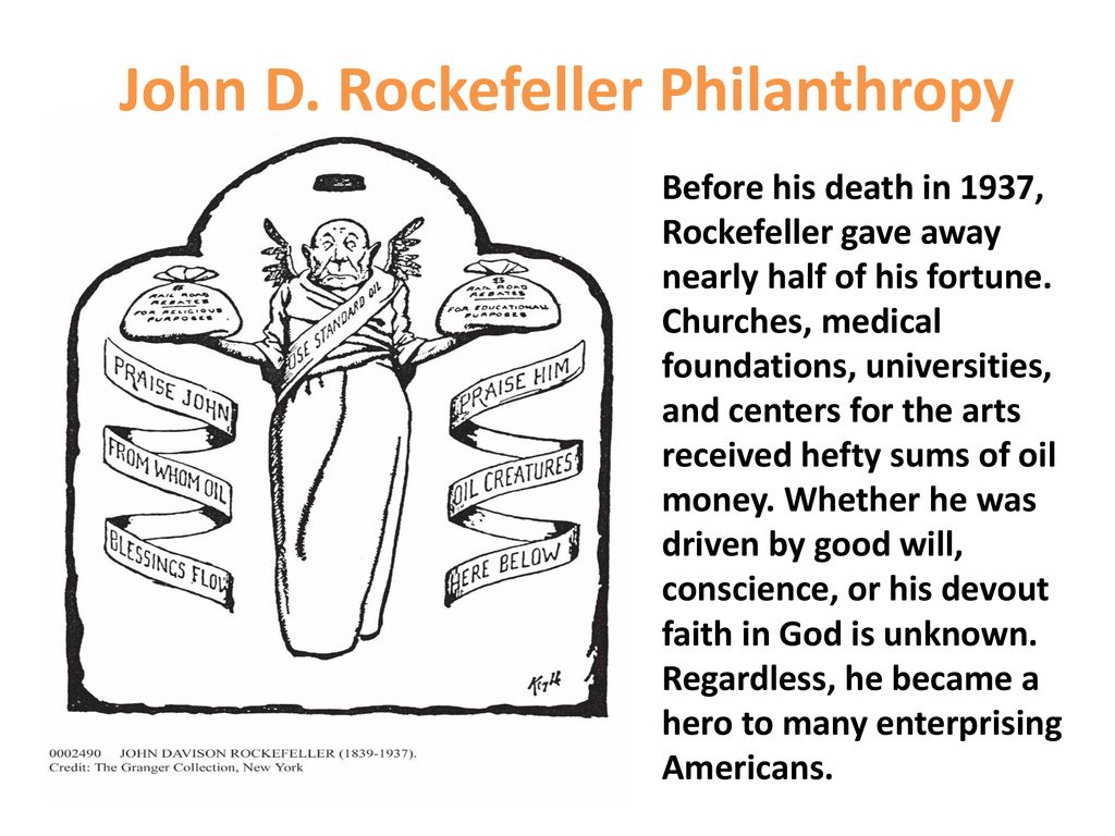 John D. Rockefeller by Granger