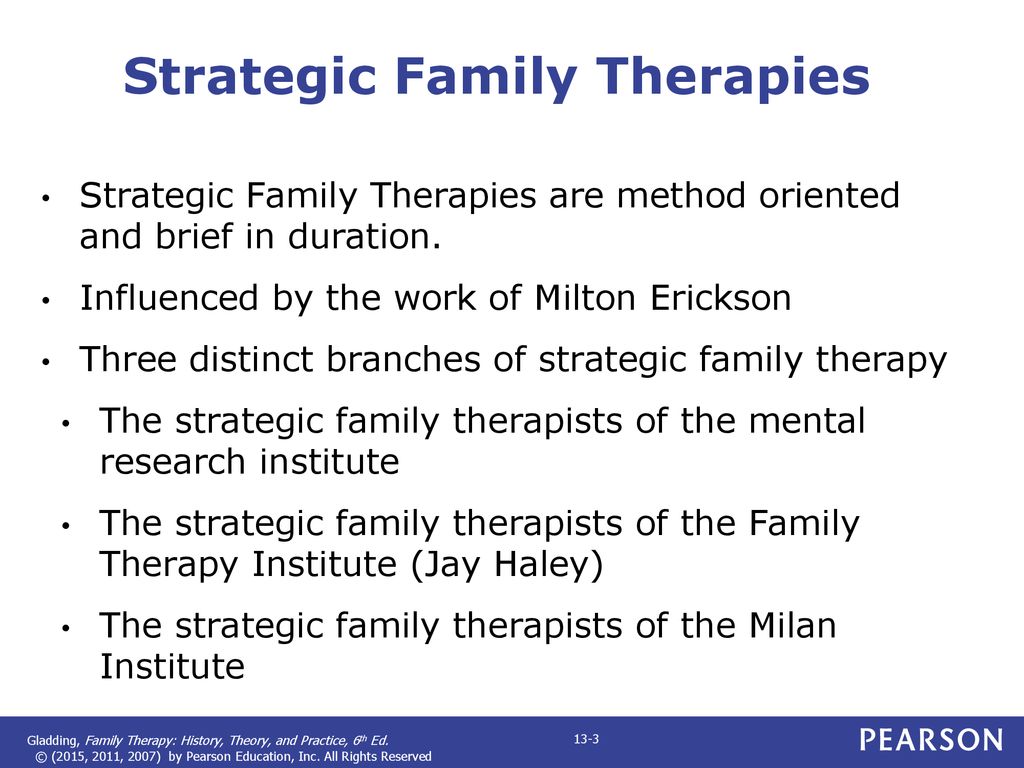 haley strategic family therapy