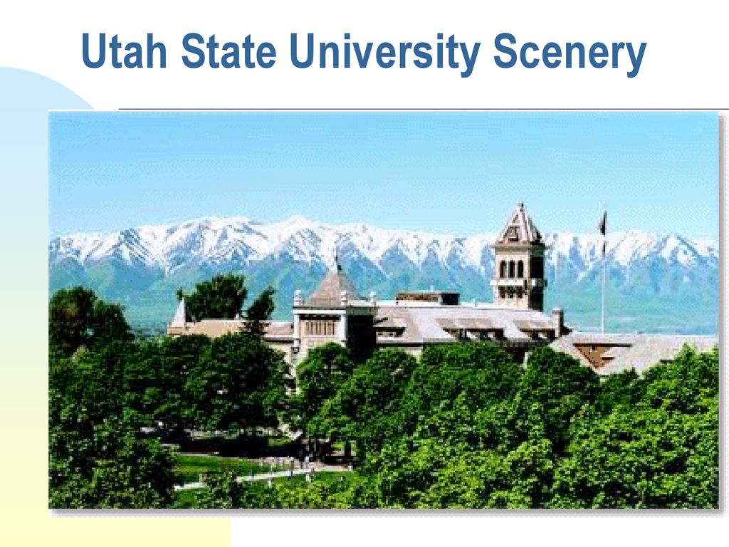 Utah State University Scenery