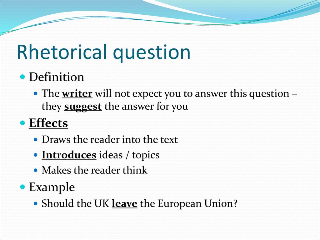Rhetorical question examples. Rhetorical question examples in Literature. 13. Rhetorical question. Square how to write.